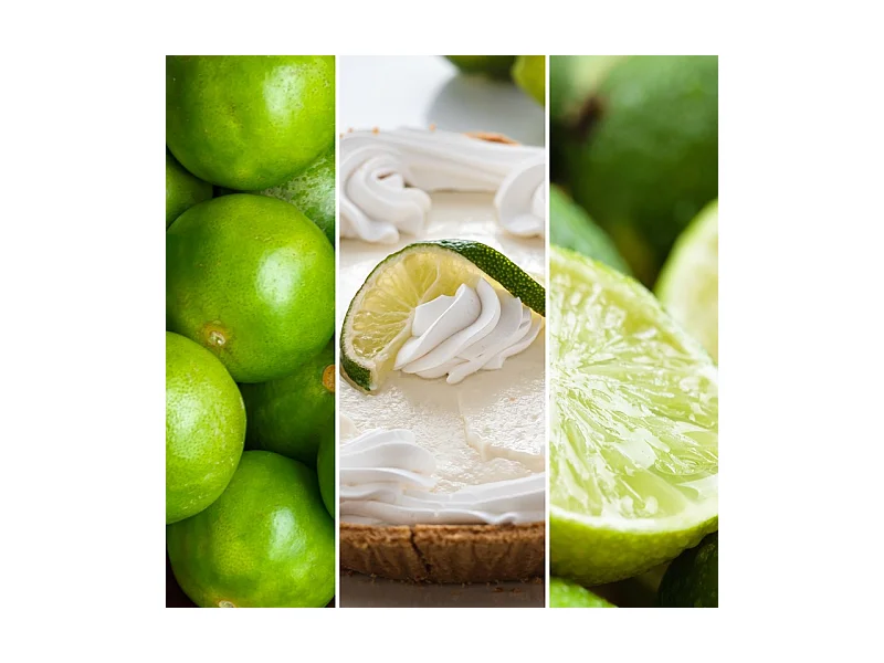 Bougie parfumée en grand pot, Vanilla Lime, vert 567 gr, Signature