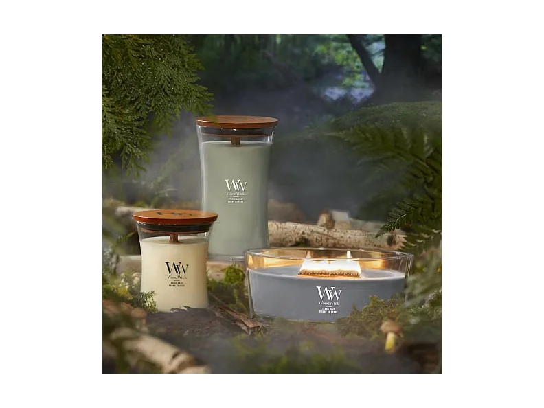 Świeca zapachowa klepsydra, Solar Haze, żółty 275 gr