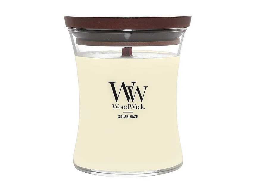 Sanduhr-Duftkerze, Solar Haze, gelb, 275 gr