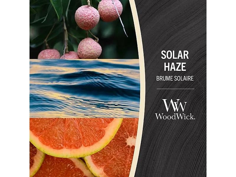 Sanduhr-Duftkerze, Solar Haze, gelb, 275 gr