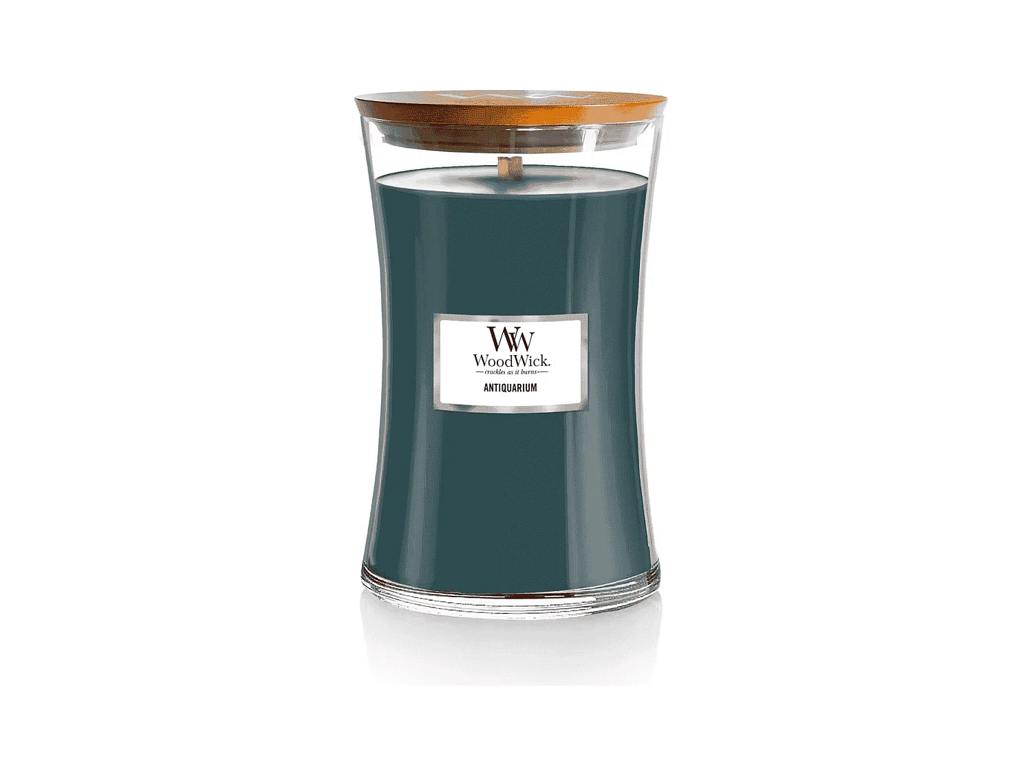 Bougie parfumée sablier, Antiquarium, bleu 609 gr
