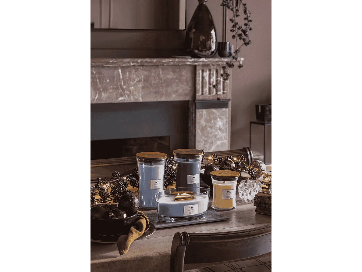 Sanduhr-Duftkerze, Antiquarium, blau, 609 gr