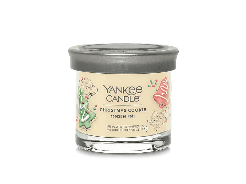 Duftkerze im kleinen Glas, Christmas Cookie, beige 122 gr, Signature