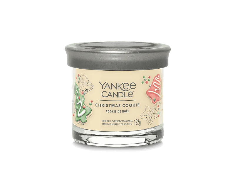 Candela profumata in giara piccola, Christmas Cookie, beige 122 gr, Signature