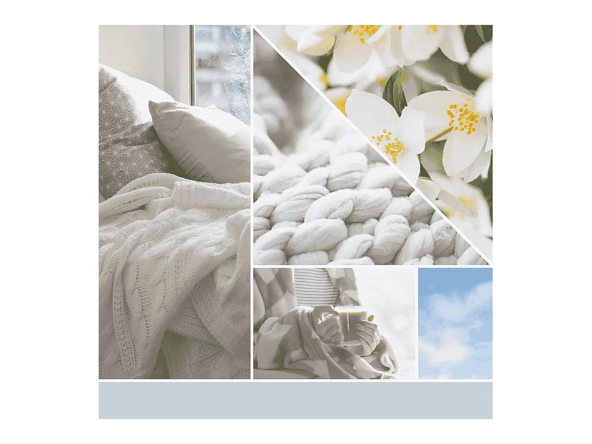 Kerze im großen Glas, A Calm & Quiet Place, azurblau 567 gr, Signature