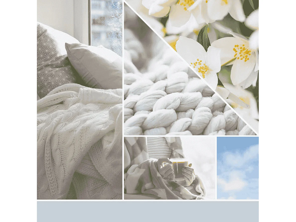 Bougie en grand pot, A Calm & Quiet Place, azur 567 gr, Signature