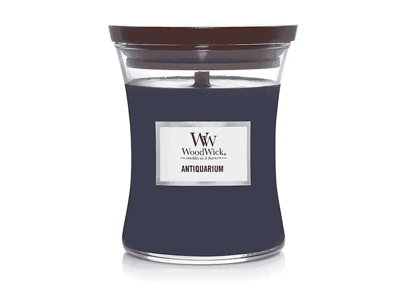 Candela profumata a clessidra, Antiquarium, blu 275 gr
