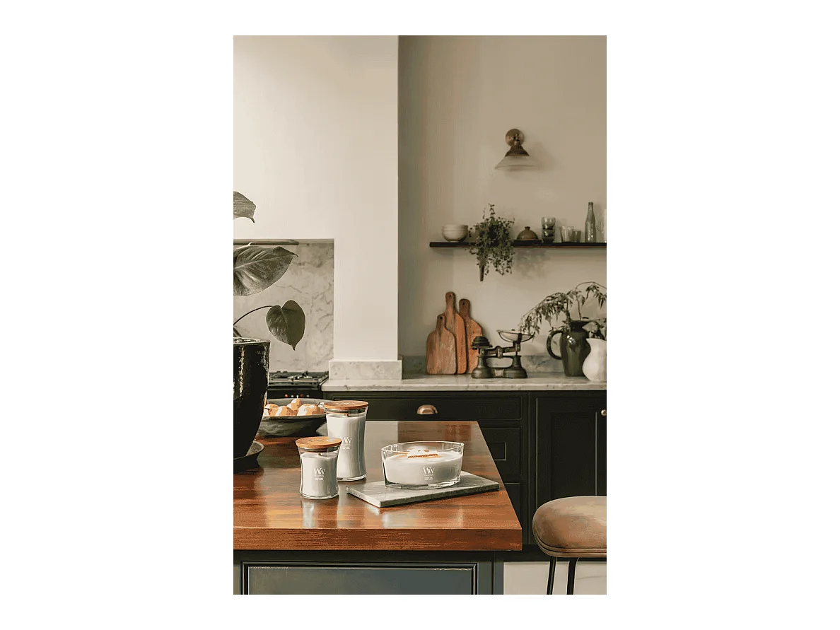 Sanduhr-Duftkerze, Ethereal Haze, grün, 275 gr