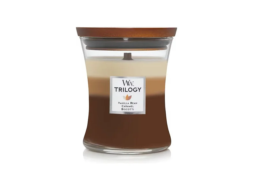 Bougie parfumée sablier, Café Sweets, marron 275 gr