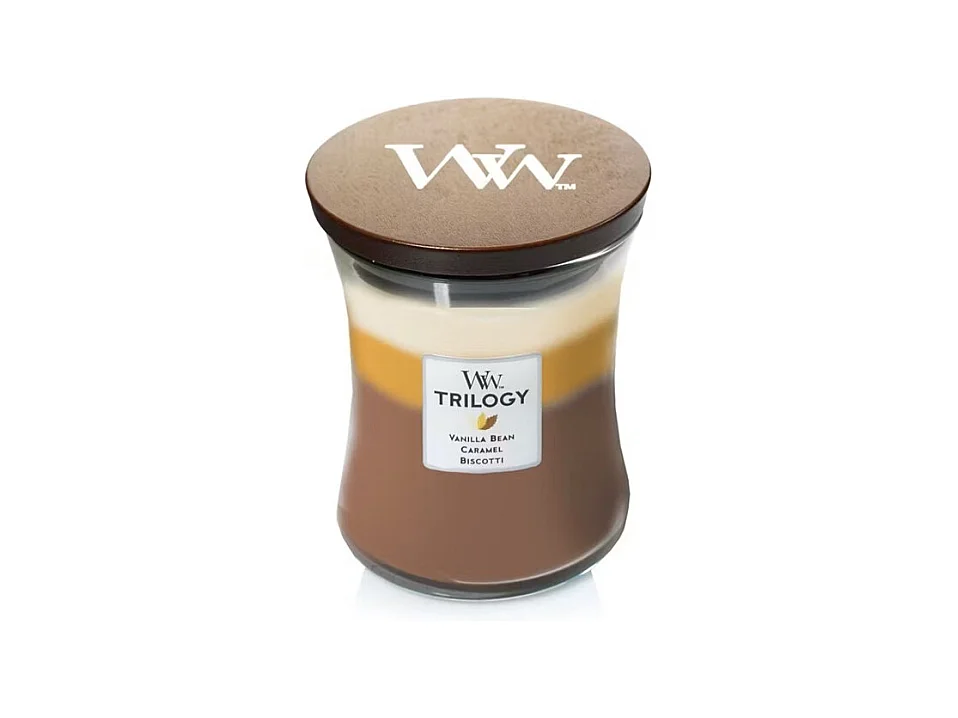 Bougie parfumée sablier, Café Sweets, marron 275 gr