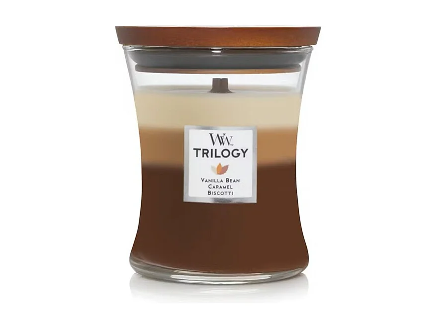 Geurkaars zandloper, Café Sweets, bruin 275 gr