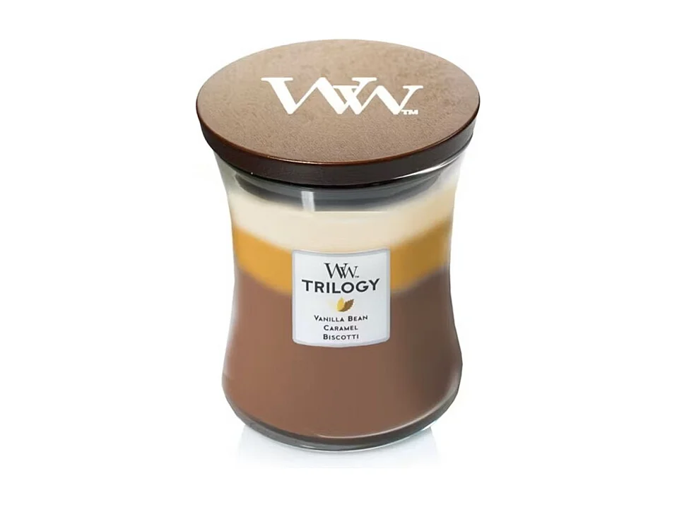 Geurkaars zandloper, Café Sweets, bruin 275 gr