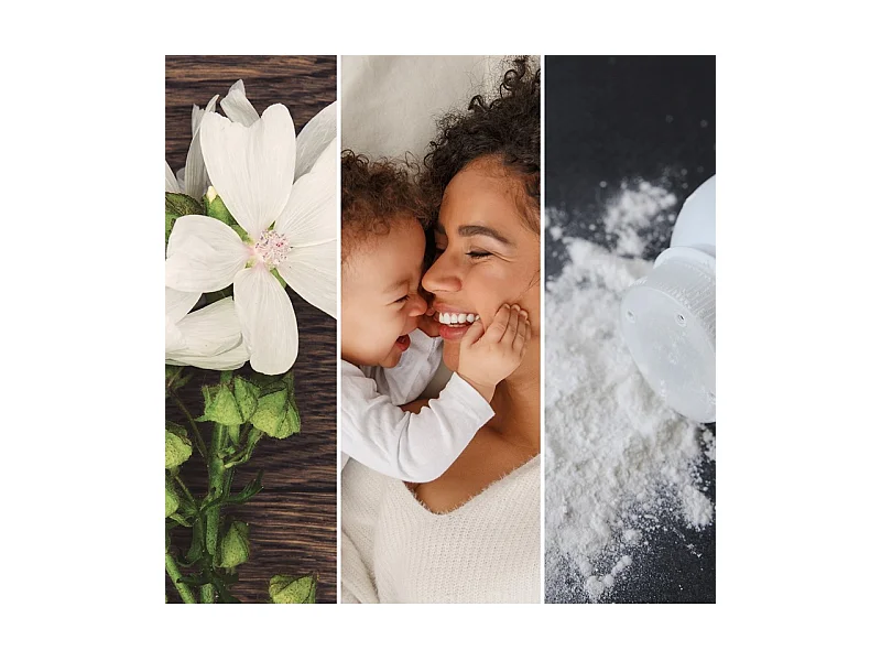 Bougie parfumée en grand pot, Baby Powder, blanc 567 gr, Signature