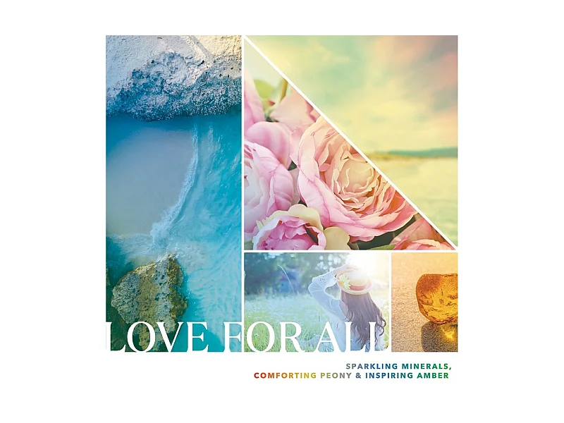 Bougie parfumée en grand pot, Love for All, blanc 567 gr, Signature