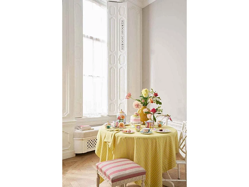 Servierplatte aus Porzellan mehrfarbig L26 cm, Royal