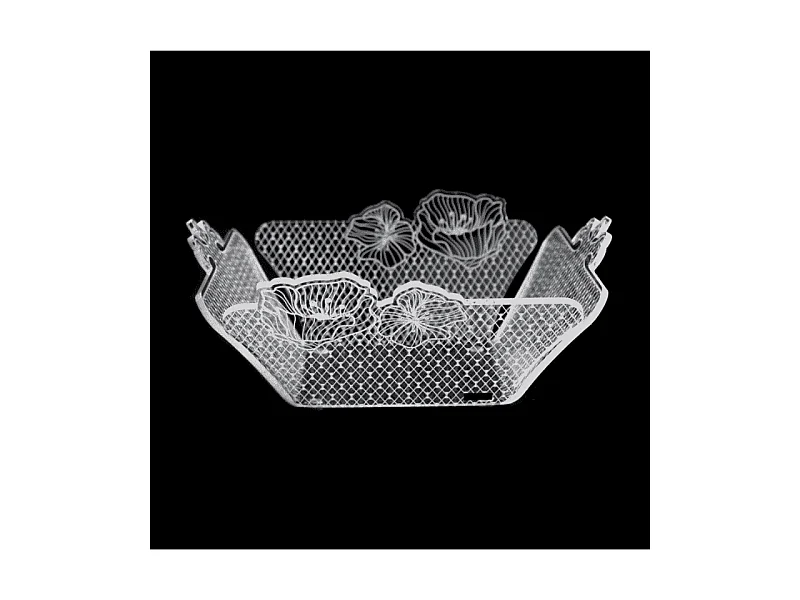 Broodmand van acrylglas transparant L21 cm, Le Jardin