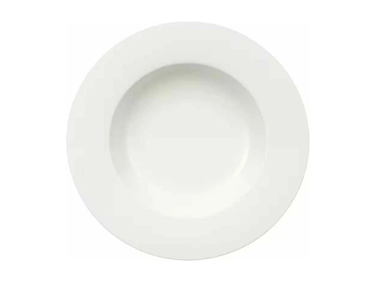 Prato fundo de porcelana branco D24 cm, Royal