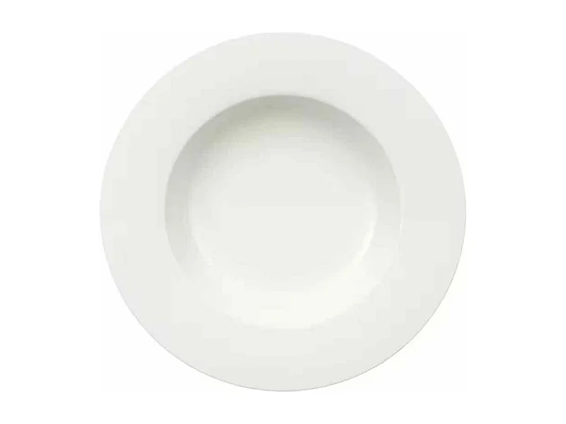 Prato fundo de porcelana branco D24 cm, Royal