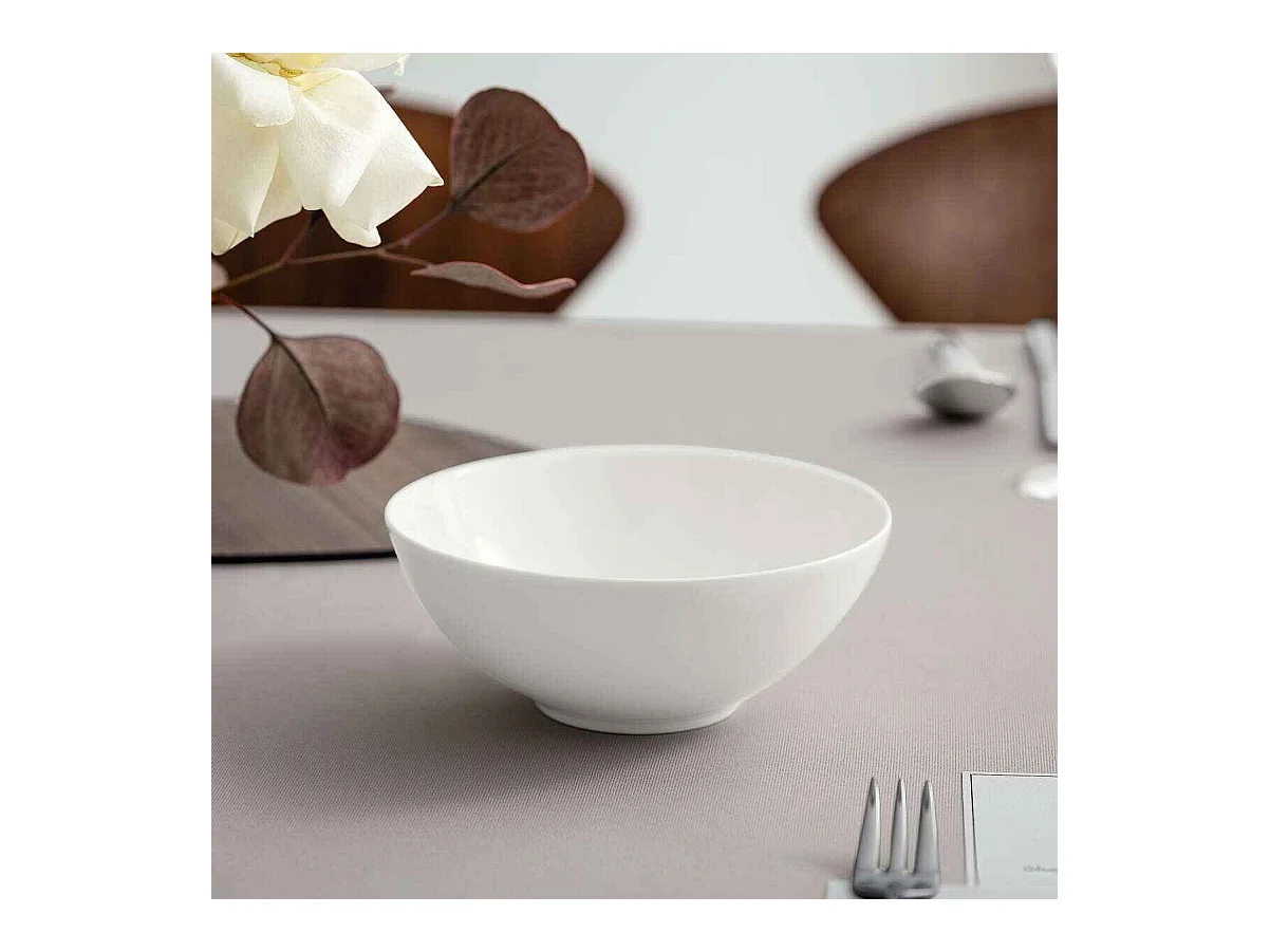 Dessertkom van porselein wit Ø 13 cm, Royal