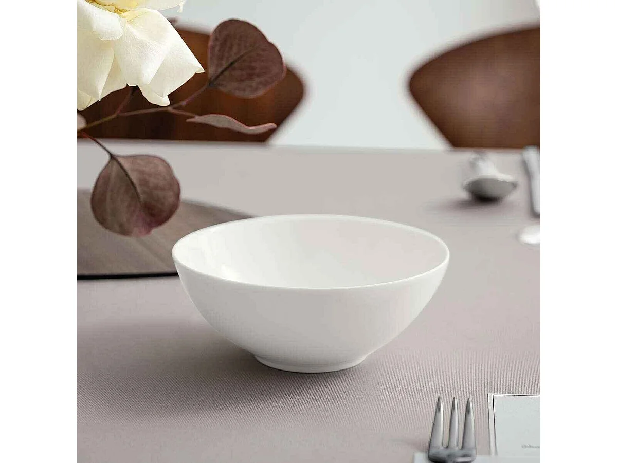 Dessertkom van porselein wit Ø 13 cm, Royal