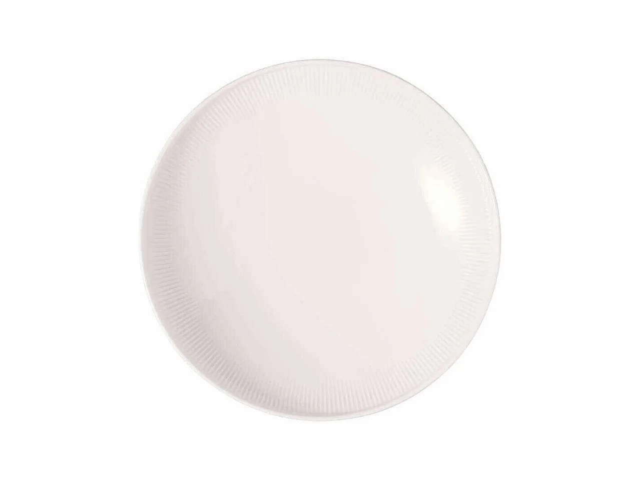 Serveerschaal van porselein wit Ø 25 cm, Afina