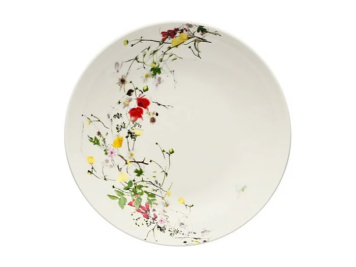 Prato fundo de porcelana branco/multicolor D21 cm, Brillance