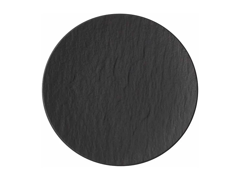 Prato de pão de porcelana preto D16 cm, Manufacture Rock