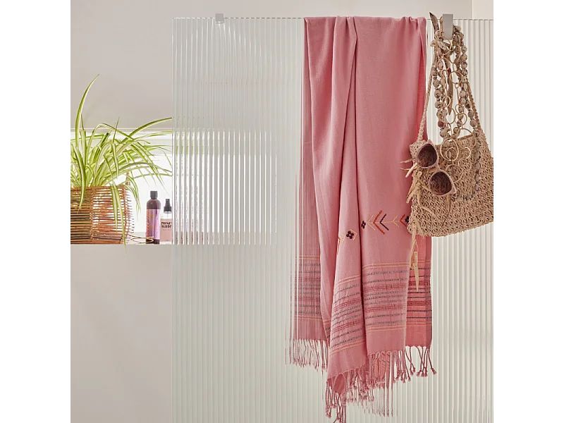 Paroi de douche JACOB DELAFON Contra flute 100cm + kit profilé Chromé