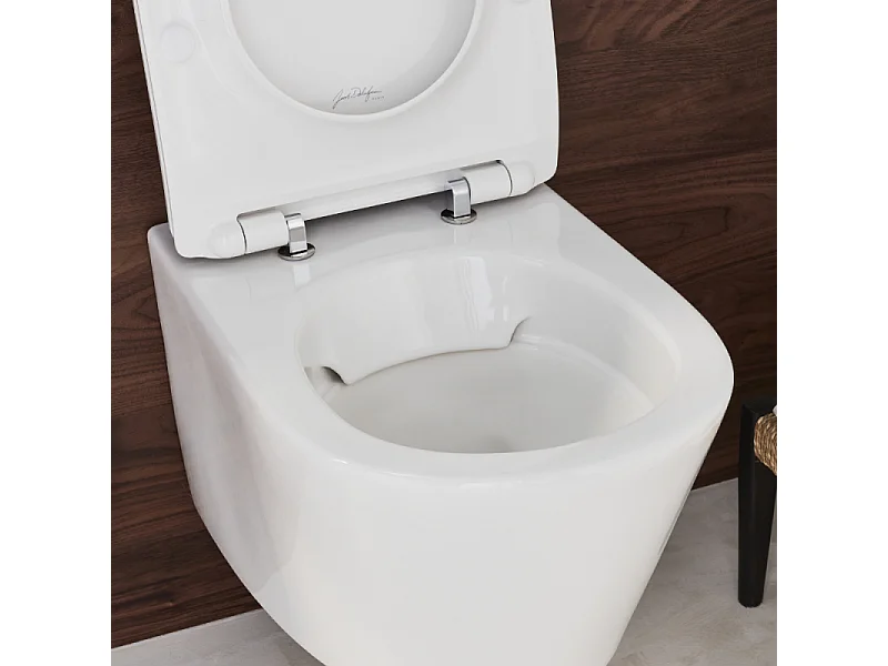 Pack WC suspendu sans bride JACOB DELAFON Bastille + bâti support