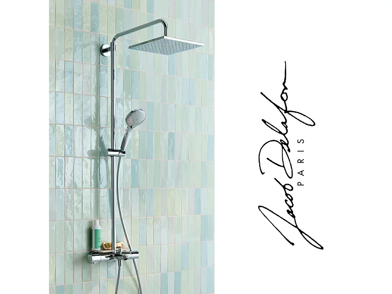 Colonne bain douche thermotastique JACOB DELAFON July+ chromé