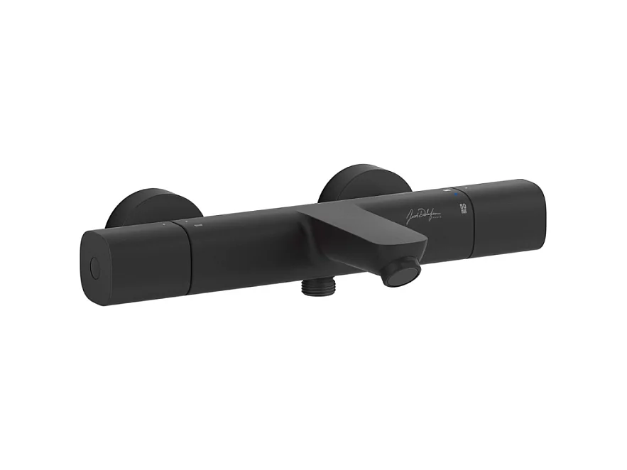 Mitigeur baignoire thermotastique JACOB DELAFON July+ noir mat
