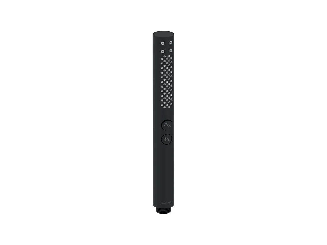 Pommeau de douche JACOB DELAFON Shift+ rond 2 jets noir mat