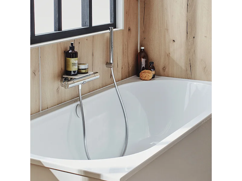 Pommeau de douche JACOB DELAFON Shift+ rond 2 jets chromé