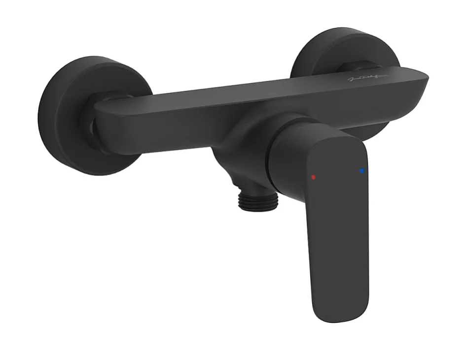 Mitigeur douche mural JACOB DELAFON July+ noir mat