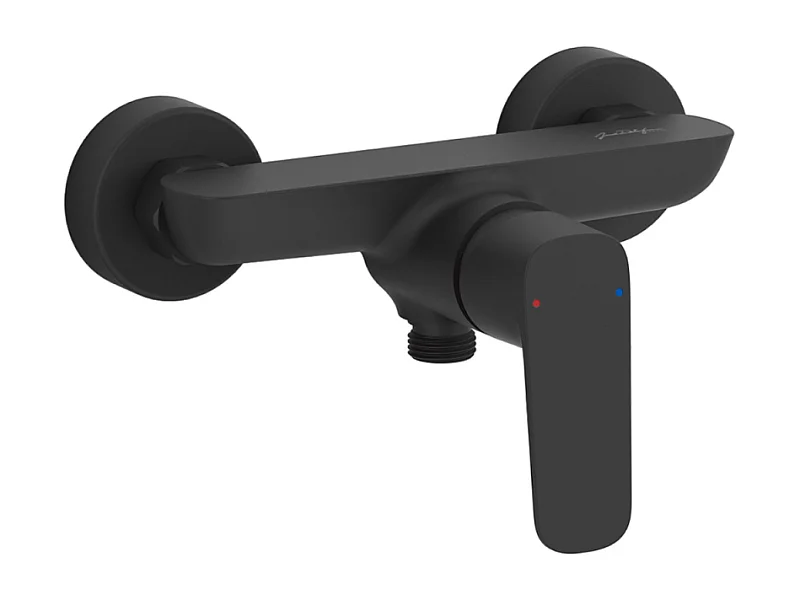 Mitigeur douche mural JACOB DELAFON July+ noir mat