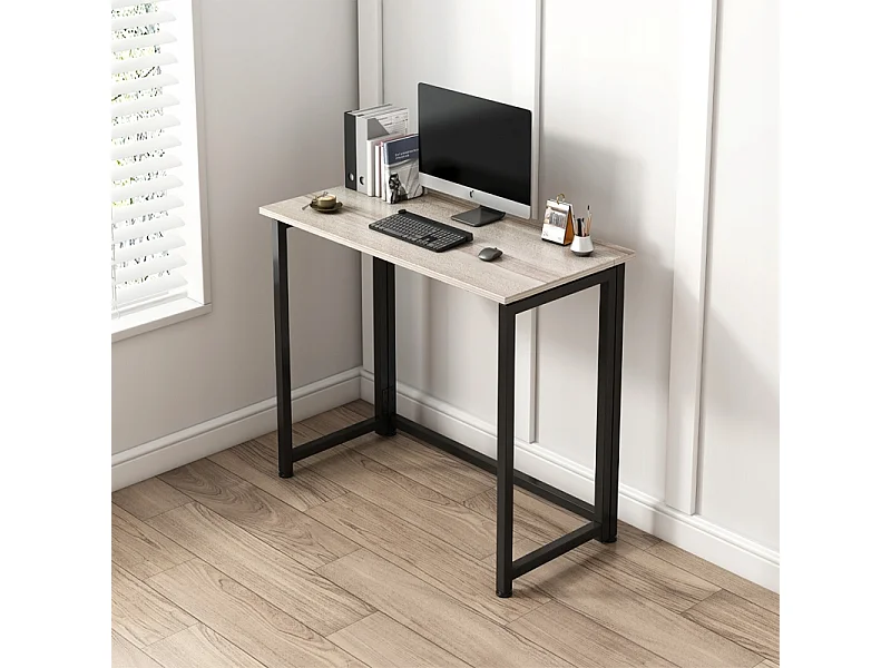 Bureau d'ordinateur moderne 80 cm
