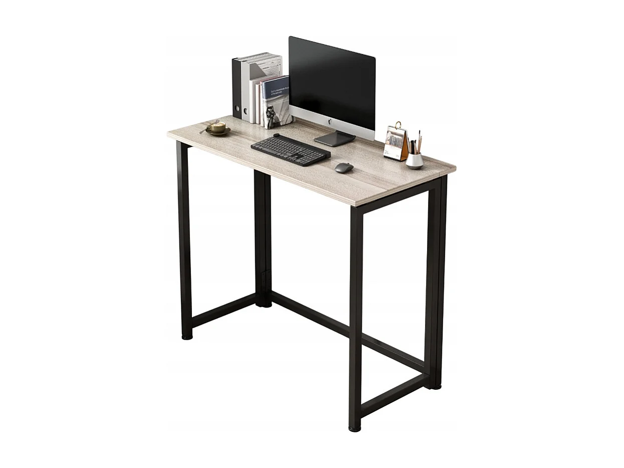 Bureau d'ordinateur moderne 80 cm