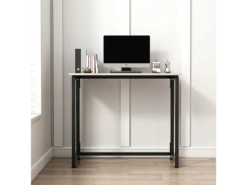 Bureau d'ordinateur moderne 80 cm