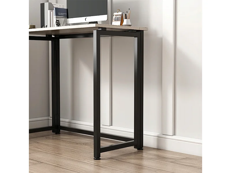 Bureau d'ordinateur moderne 80 cm