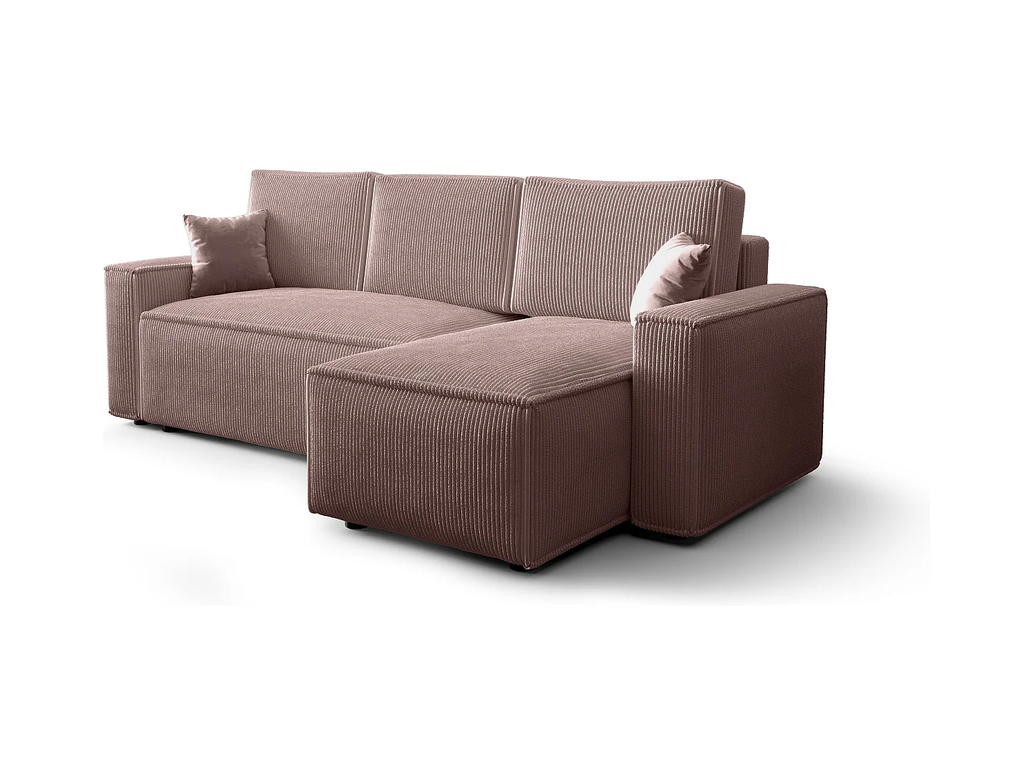 BEDANTE Hoekbank L met slaapfunctie AMBRO Poso 27 Rechts