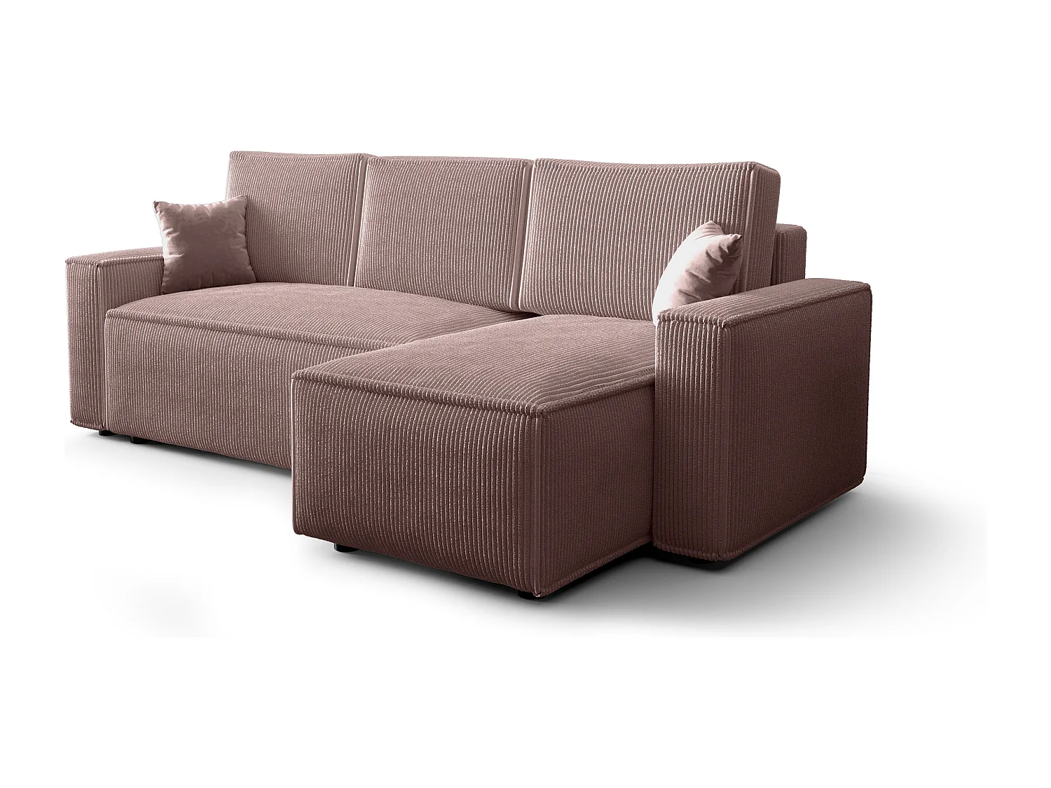 BEDANTE Hoekbank L met slaapfunctie AMBRO Poso 27 Rechts