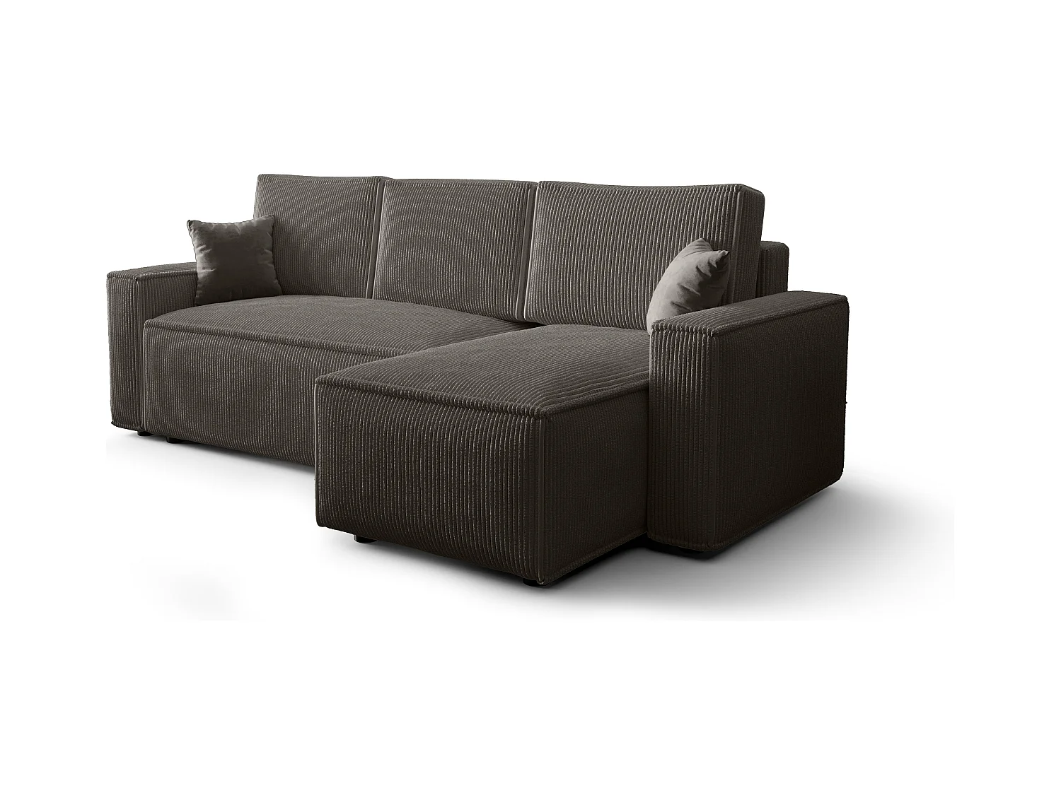 BEDANTE Hoekbank L met slaapfunctie AMBRO Poso 22 Rechts