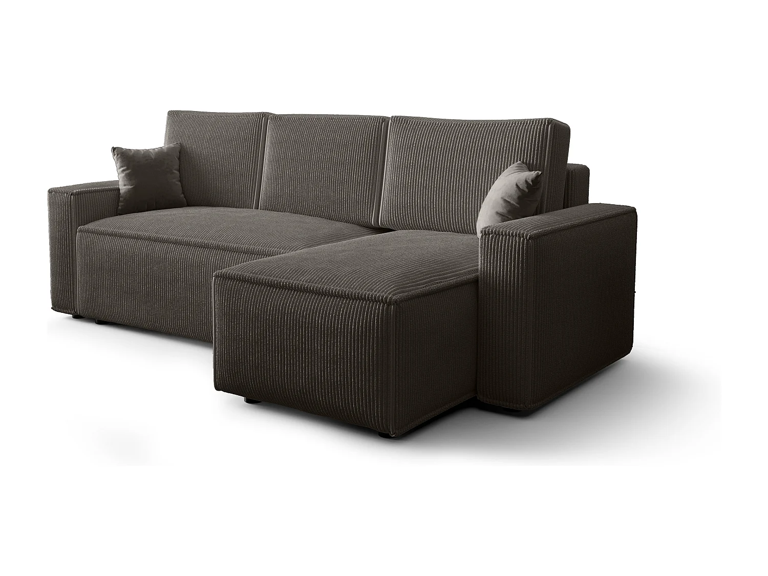 BEDANTE Canapé d'angle avec fonction de couchage AMBRO L Poso 22 Droite