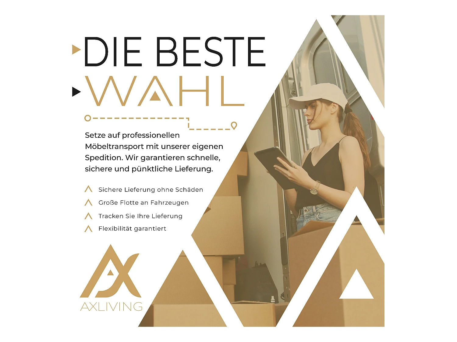AX LIVING Klein Sofa mit Schlaffunktion Olettio Mini 260 cm Braun R