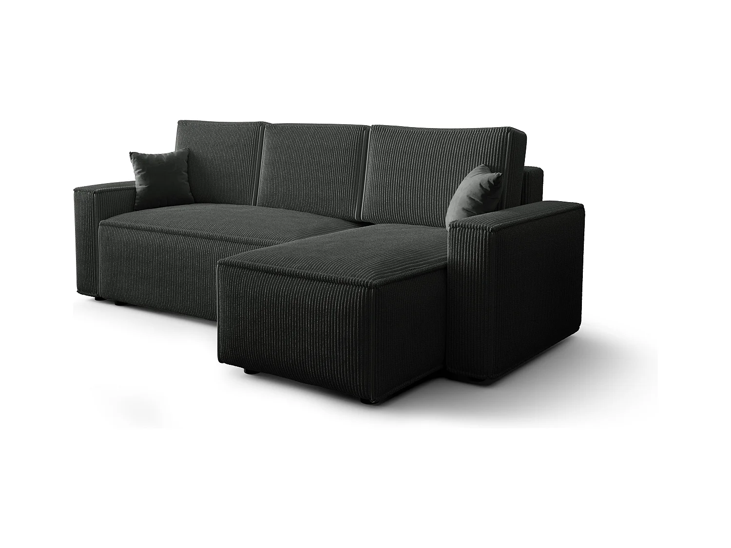 BEDANTE Canapé d'angle avec fonction de couchage AMBRO L Poso 34 Droite