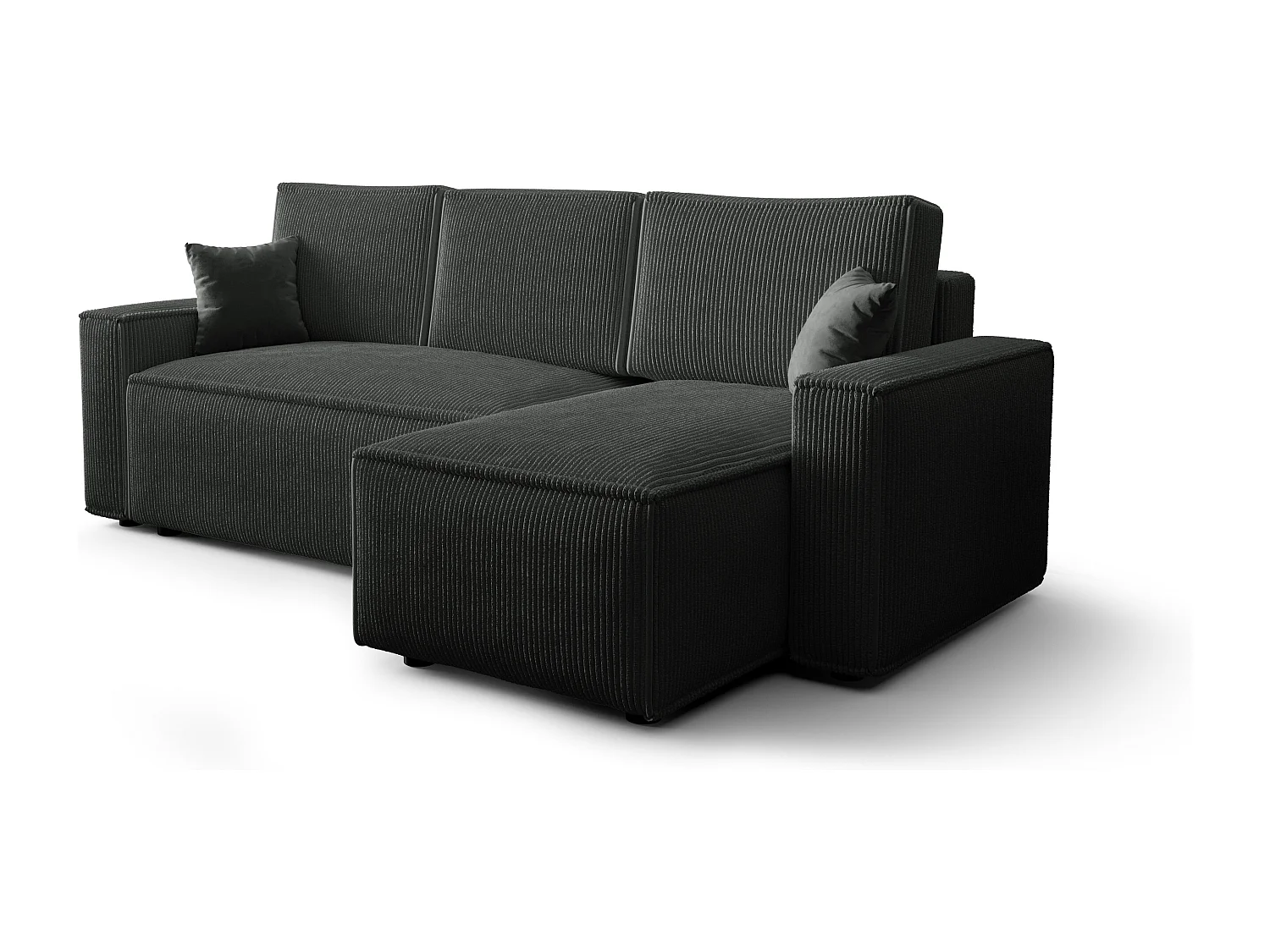 BEDANTE Canapé d'angle avec fonction de couchage AMBRO L Poso 34 Droite