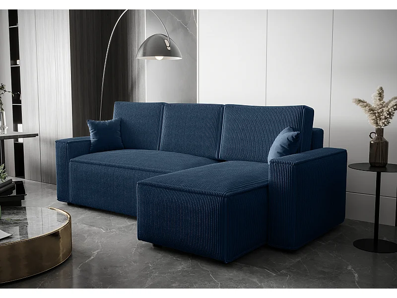 BEDANTE Ecksofa L AMBRO Poso 05 Rechts mit Schlaffunktion