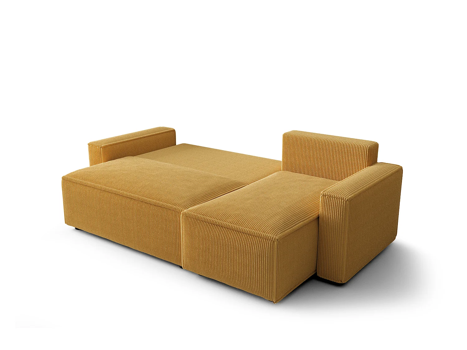 BEDANTE Canapé d'angle avec fonction de couchage AMBRO L Poso 135 Droite