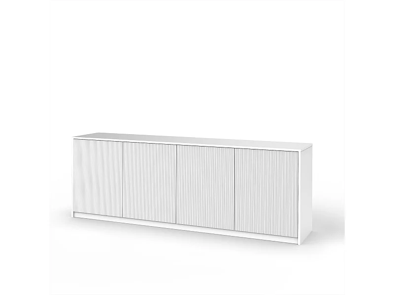 Buffet 4 portes BUDAPEST blanc