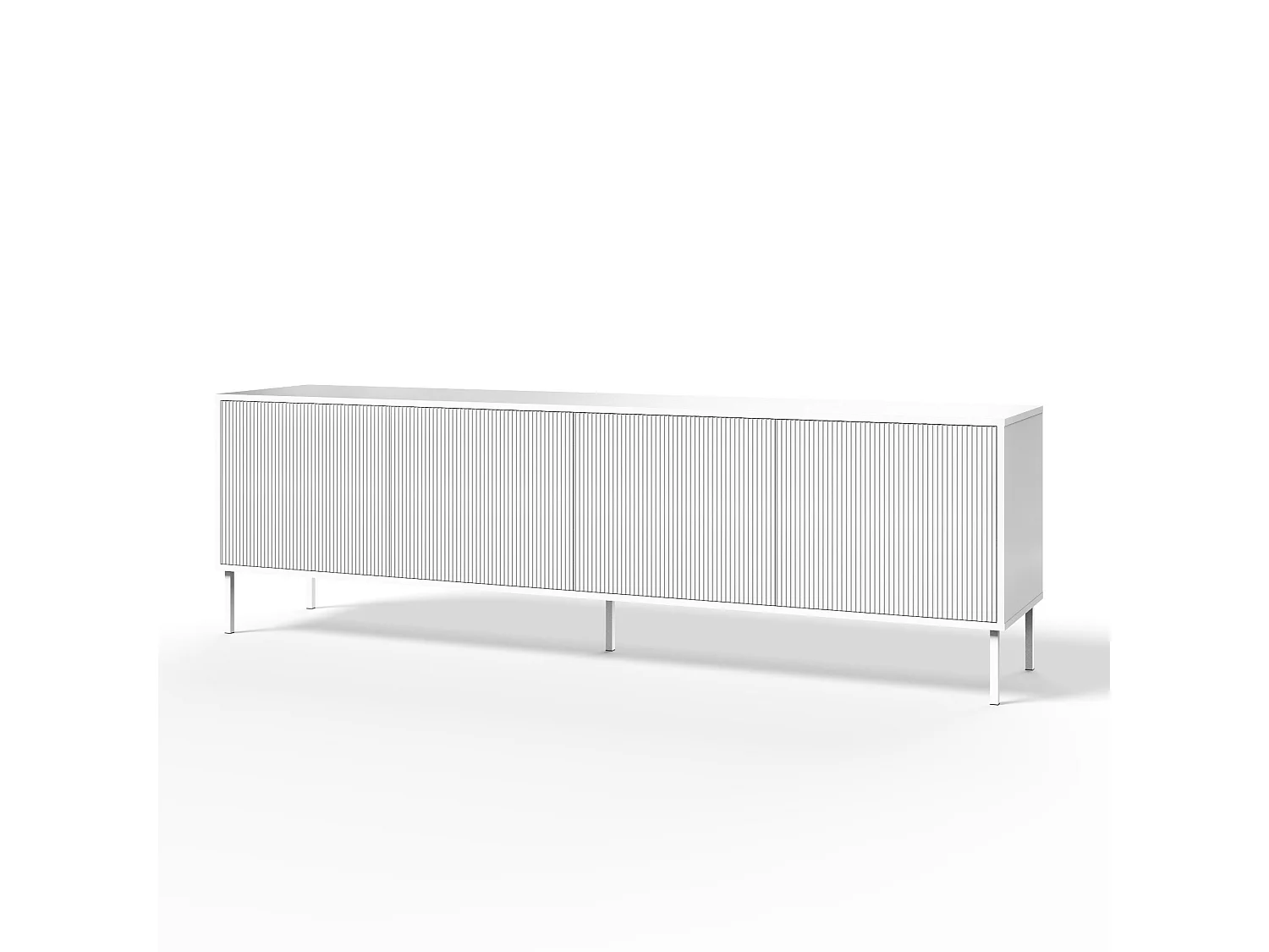 Buffet 4 portes BUDAPEST-S blanc